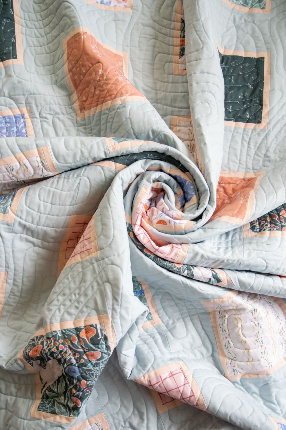 Golden Hour Memory Wall Quilt Kit