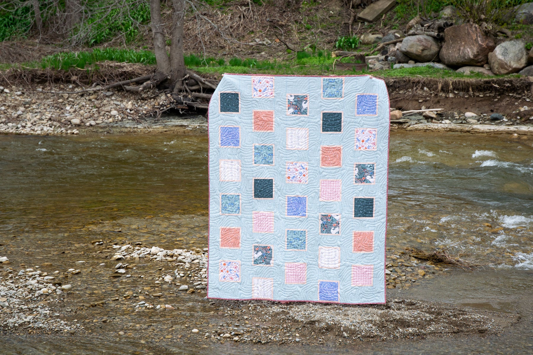 Golden Hour Memory Wall Quilt Kit