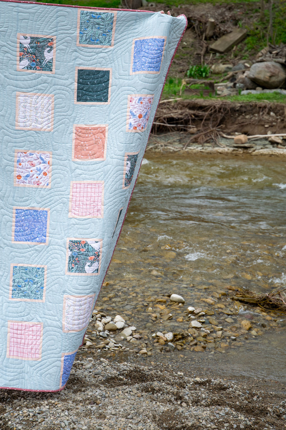 Golden Hour Memory Wall Quilt Kit