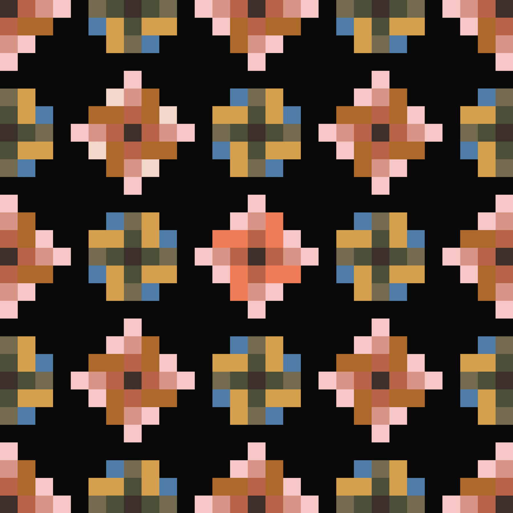 Then Came June Granny Cabin Quilt Pattern