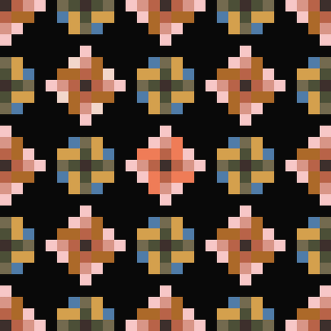 Then Came June Granny Cabin Quilt Pattern