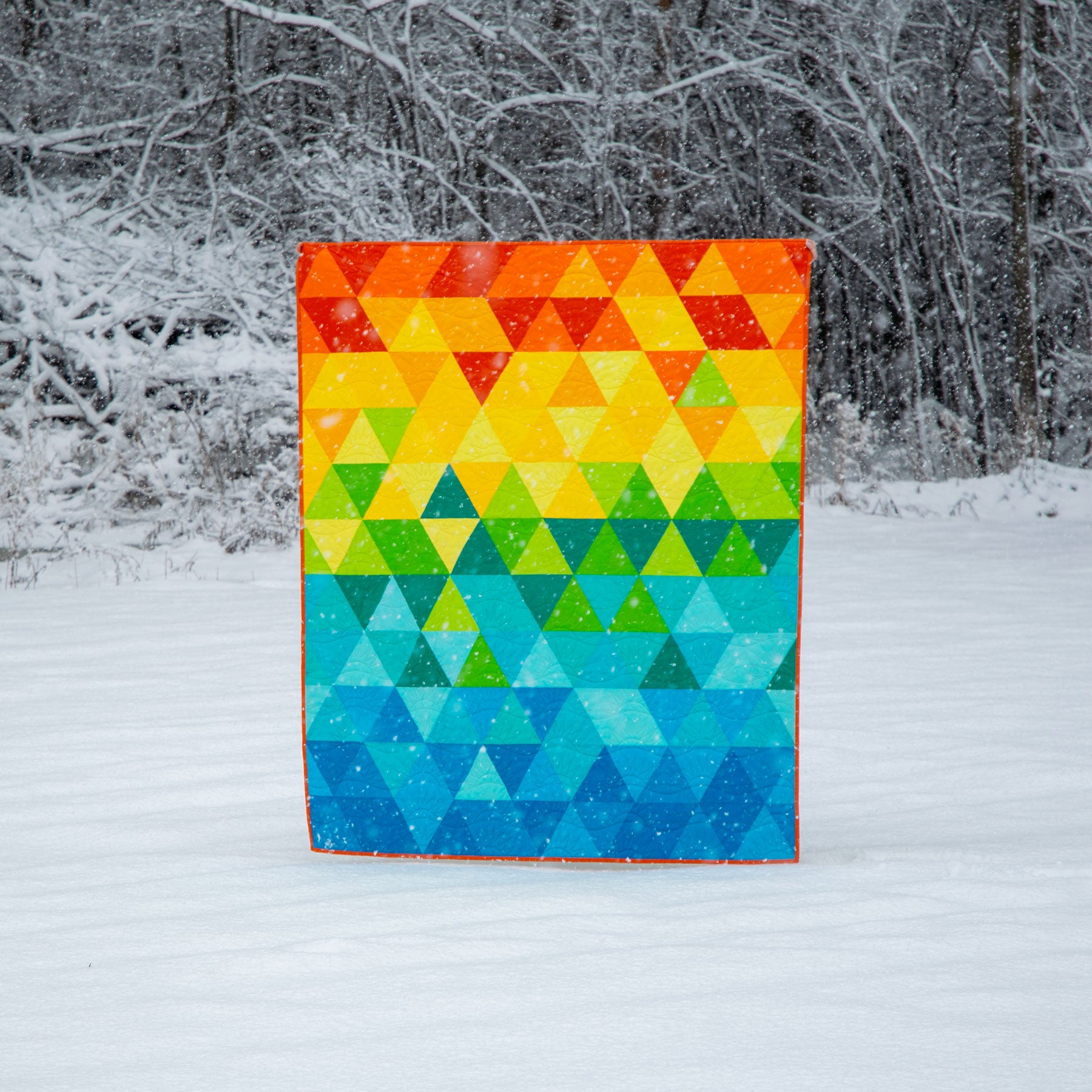 Triangle Fade Quilt Pattern