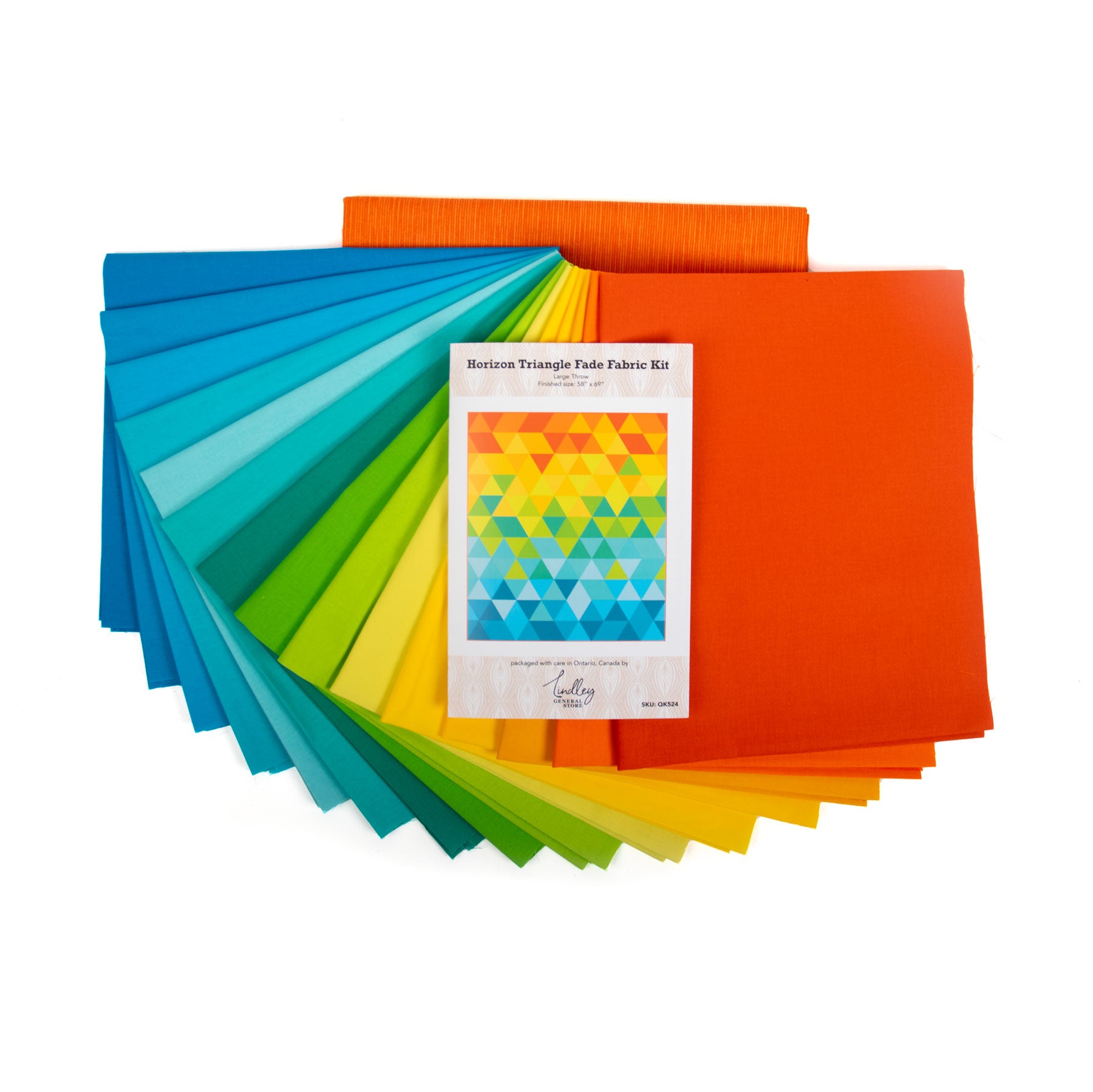 Horizon Triangle Fade Fabric Kit