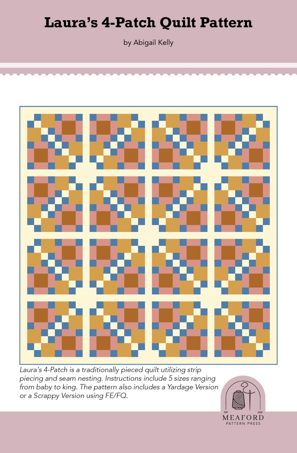 Laura's 4-Patch Quilt Pattern