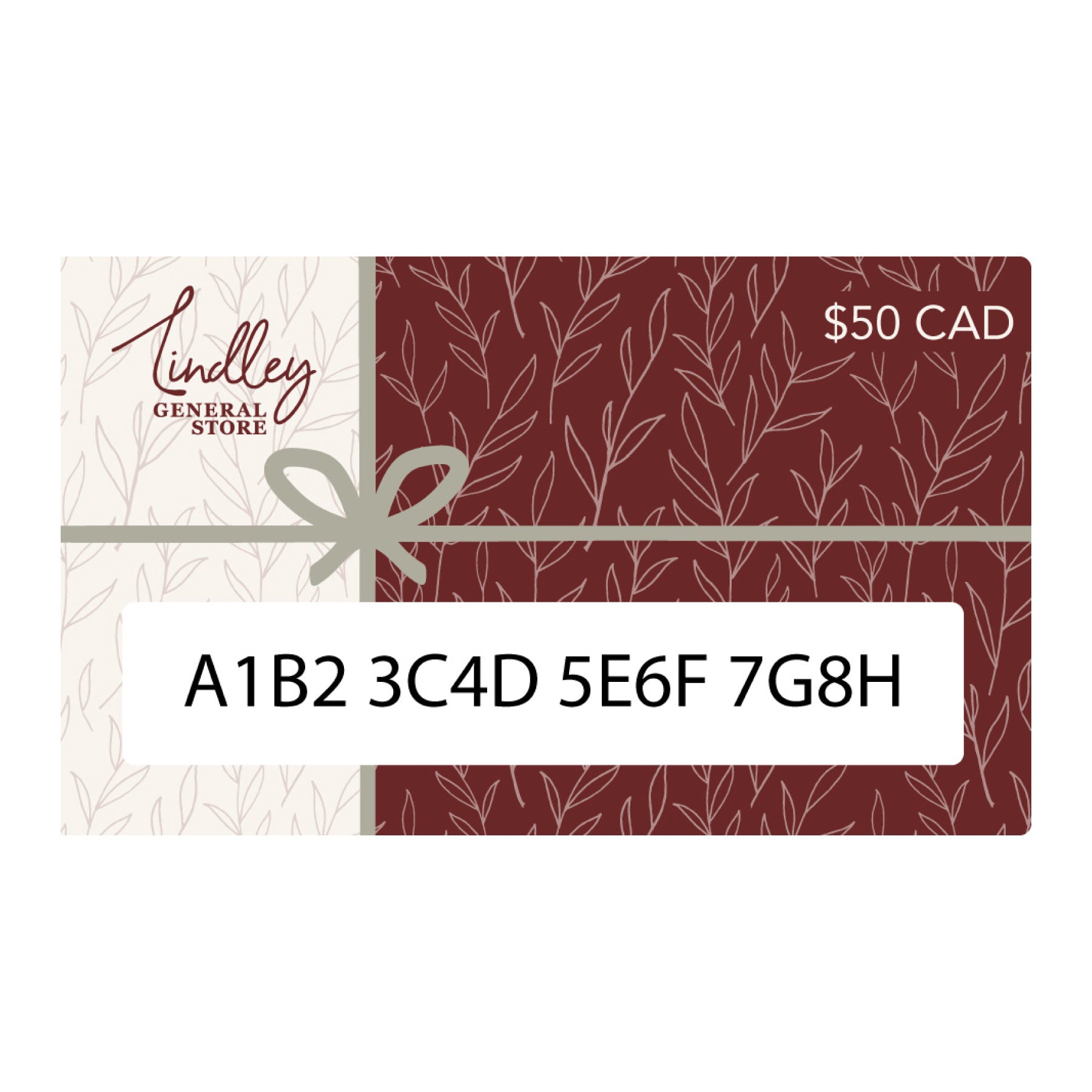 Lindley General Store Gift Cards