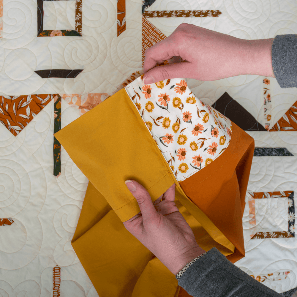 Art Gallery FabricsForgotten Gold Pillowcase Fabric KitQuilt Kits