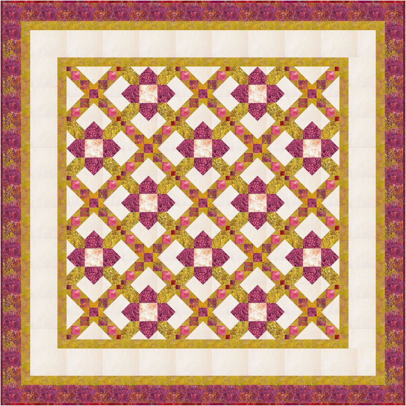 Prairie Daisy Chain Quilt Pattern
