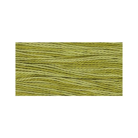 Over-Dyed Pearl Cotton Size 5 Thread 1193 Guacamole