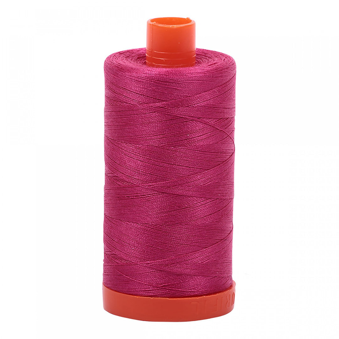 Aurifil 50wt Mako Cotton Thread 1100 Red Plum (5302172647589)