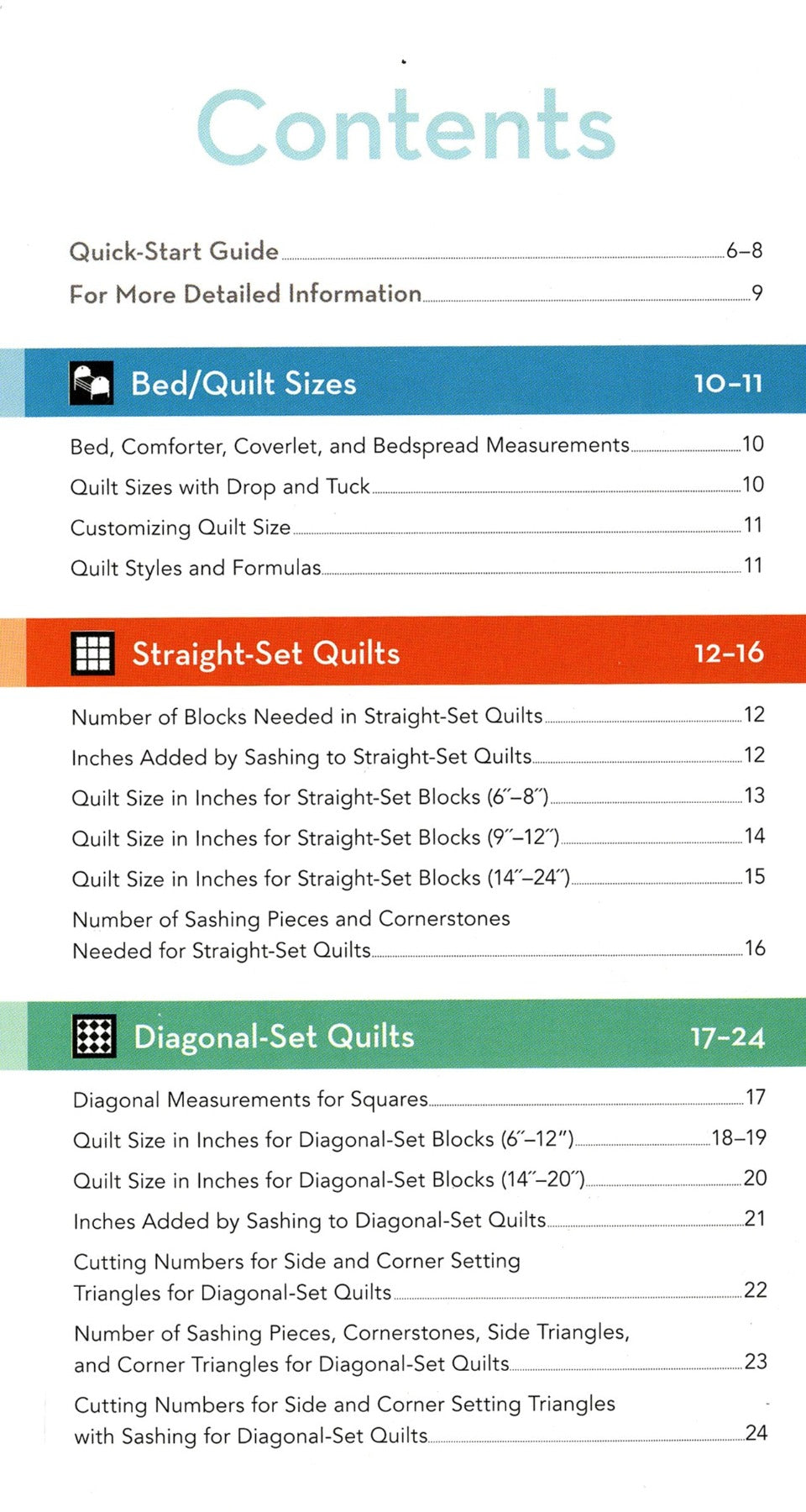 All-in-One Quilter's Reference Tool (updated) - Softcover (417282654248)