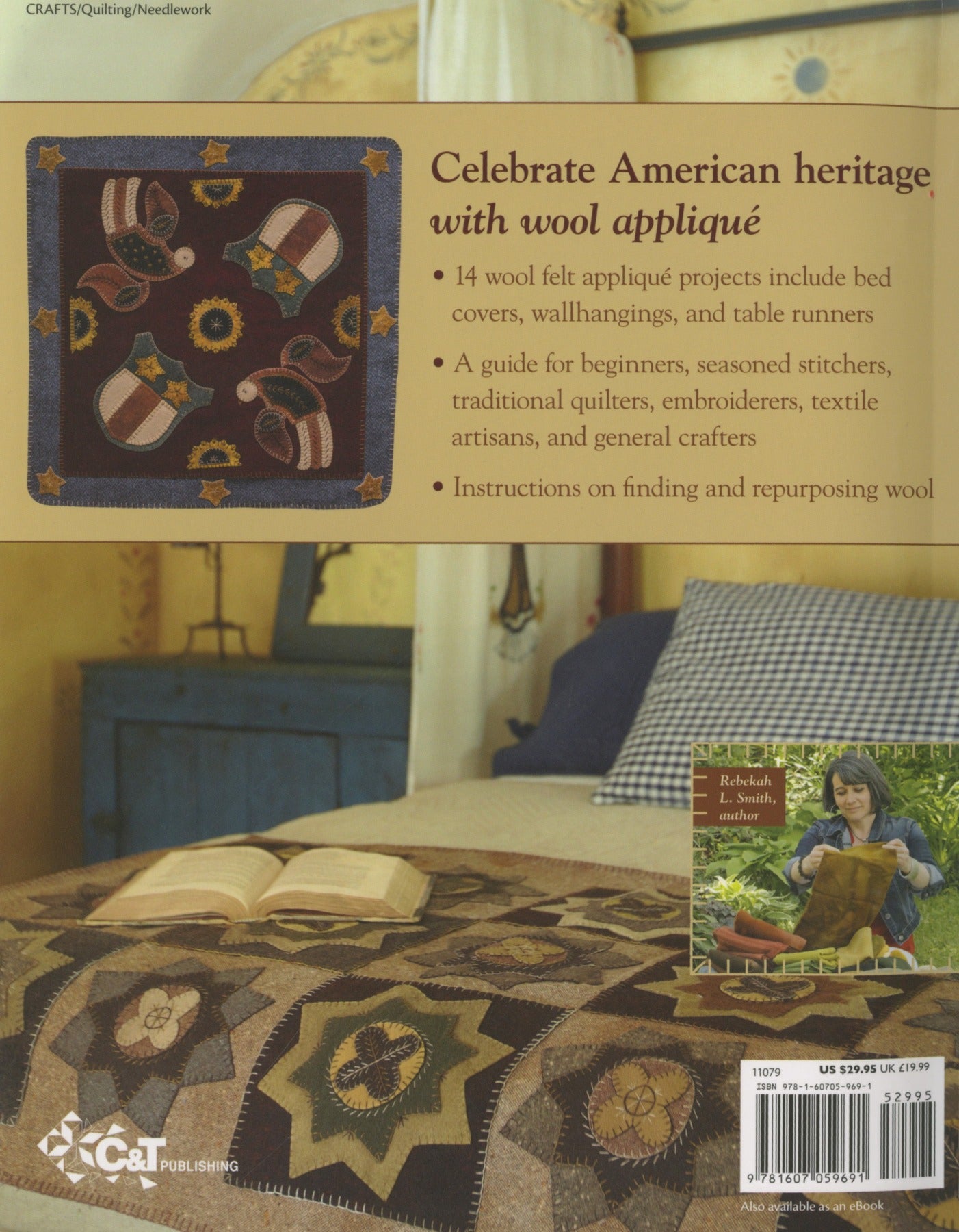 Wool Appliqué Folk Art (Softcover) (5968238903461)