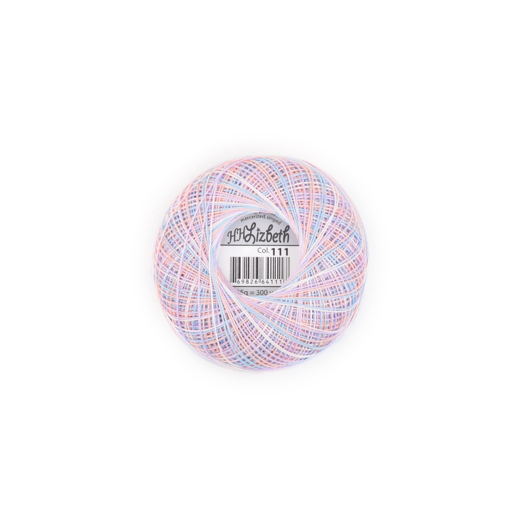 Lizbeth Cordonnet Cotton Thread Cotton Candy 111 (408683479080)