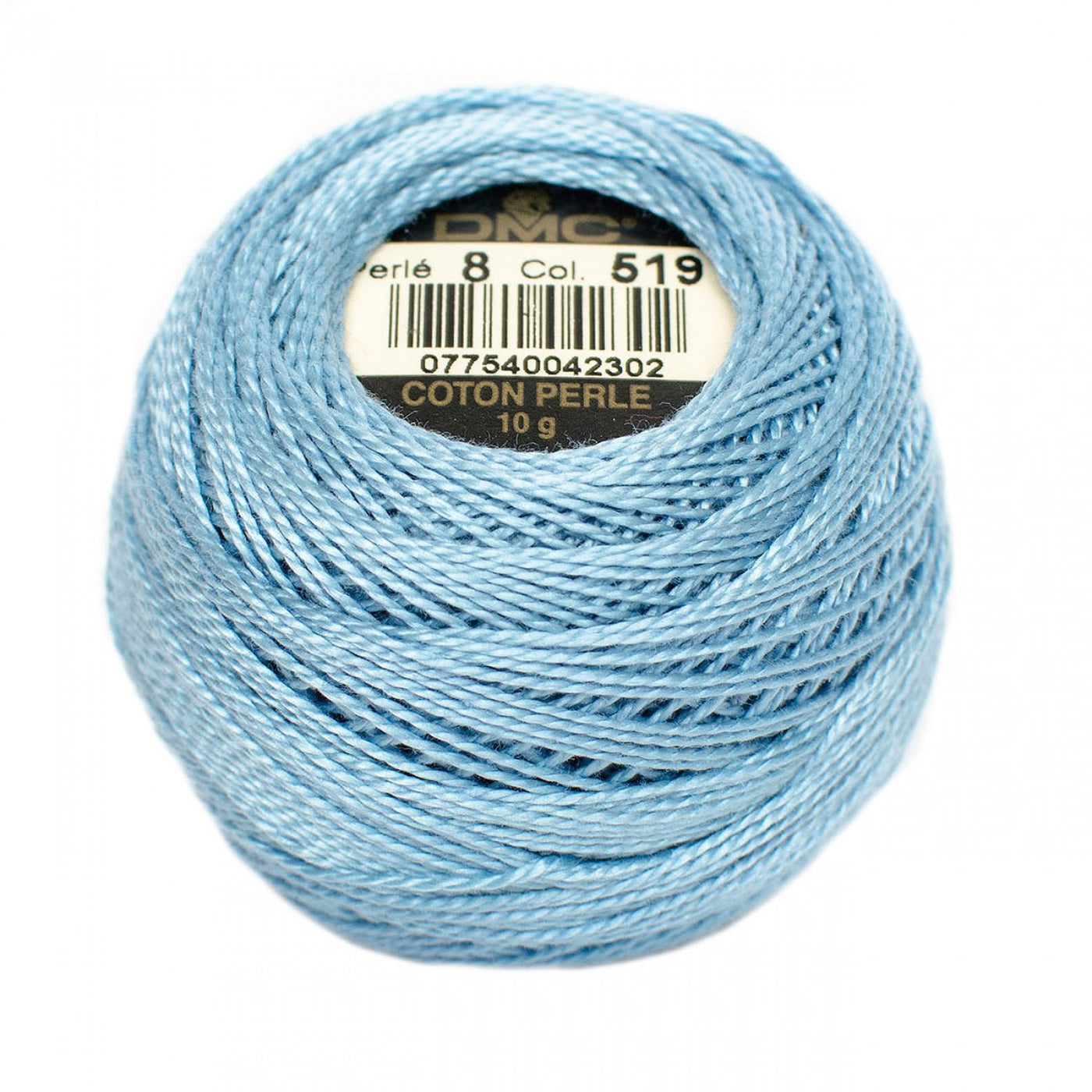 Pearl Cotton Size 8 Thread 519 Sky Blue