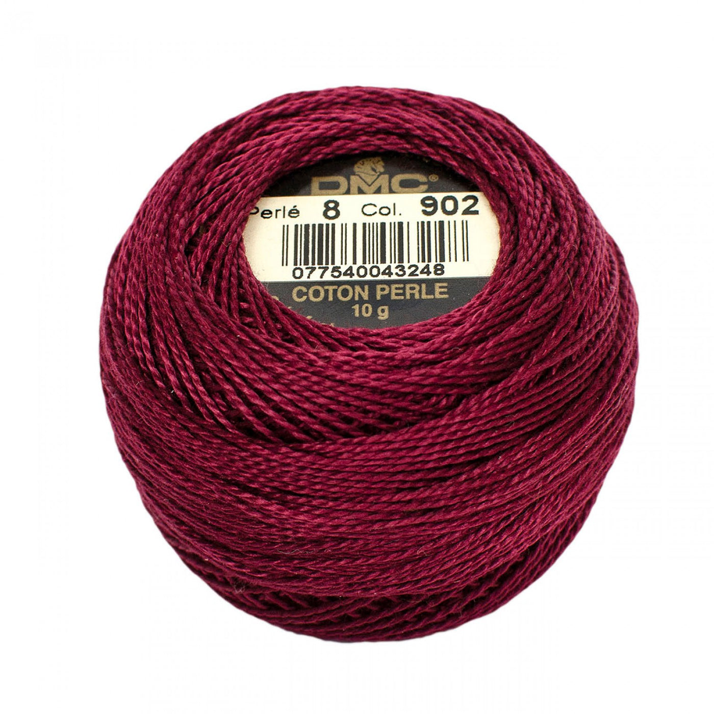 Pearl Cotton Size 8 Thread 902 Very Dark Garnet (6595296526501)