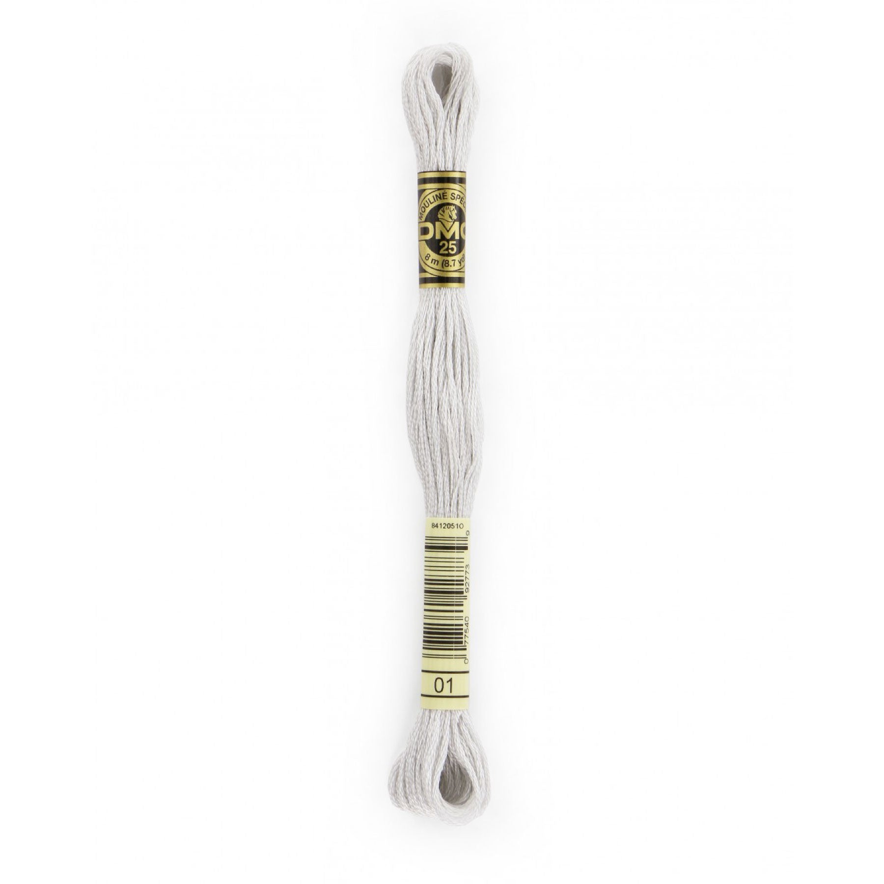 DMC 6-Strand Embroidery Floss 01 White Tin (4838598213677)