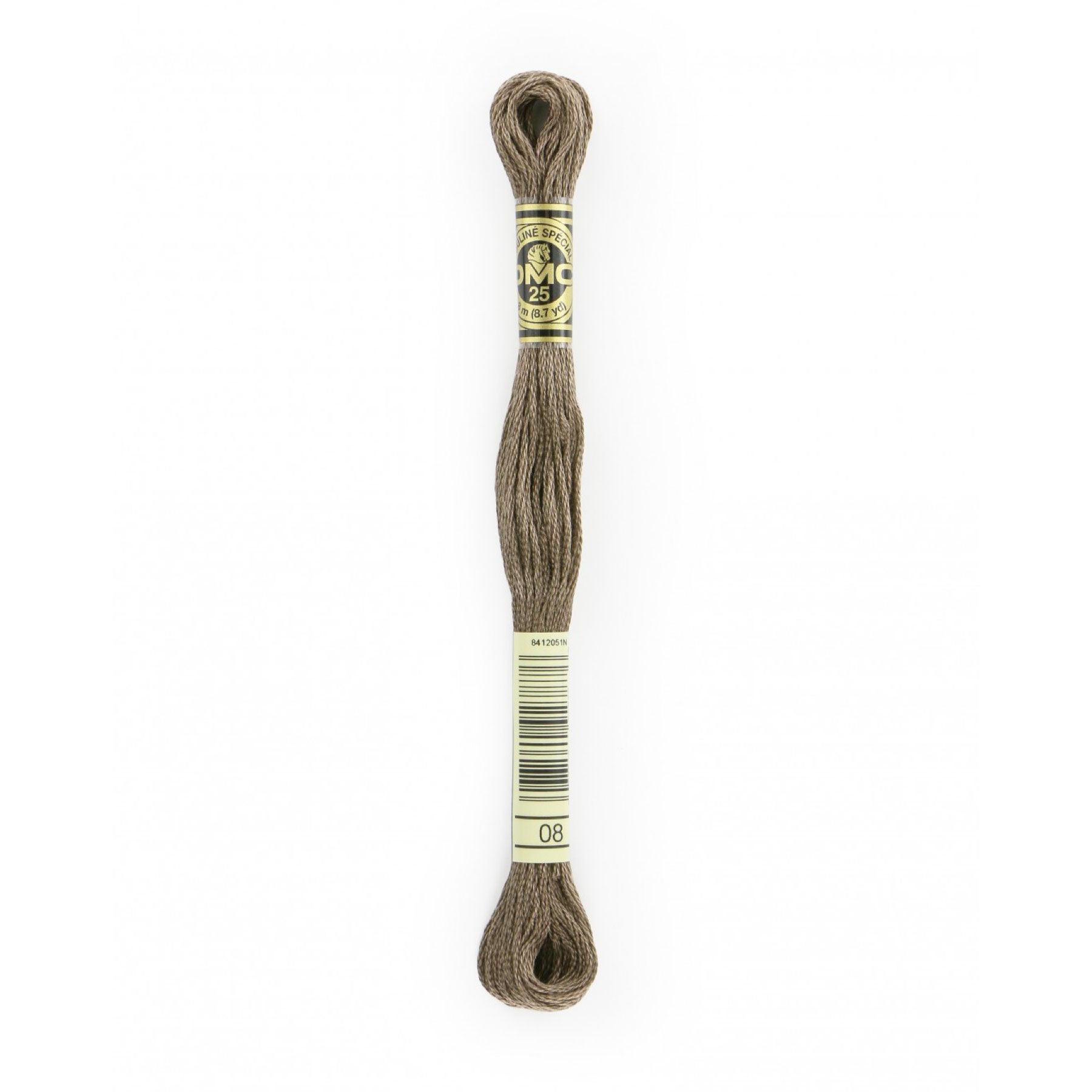 DMC 6-Strand Embroidery Floss 08 Dark Driftwood (4777215590445)