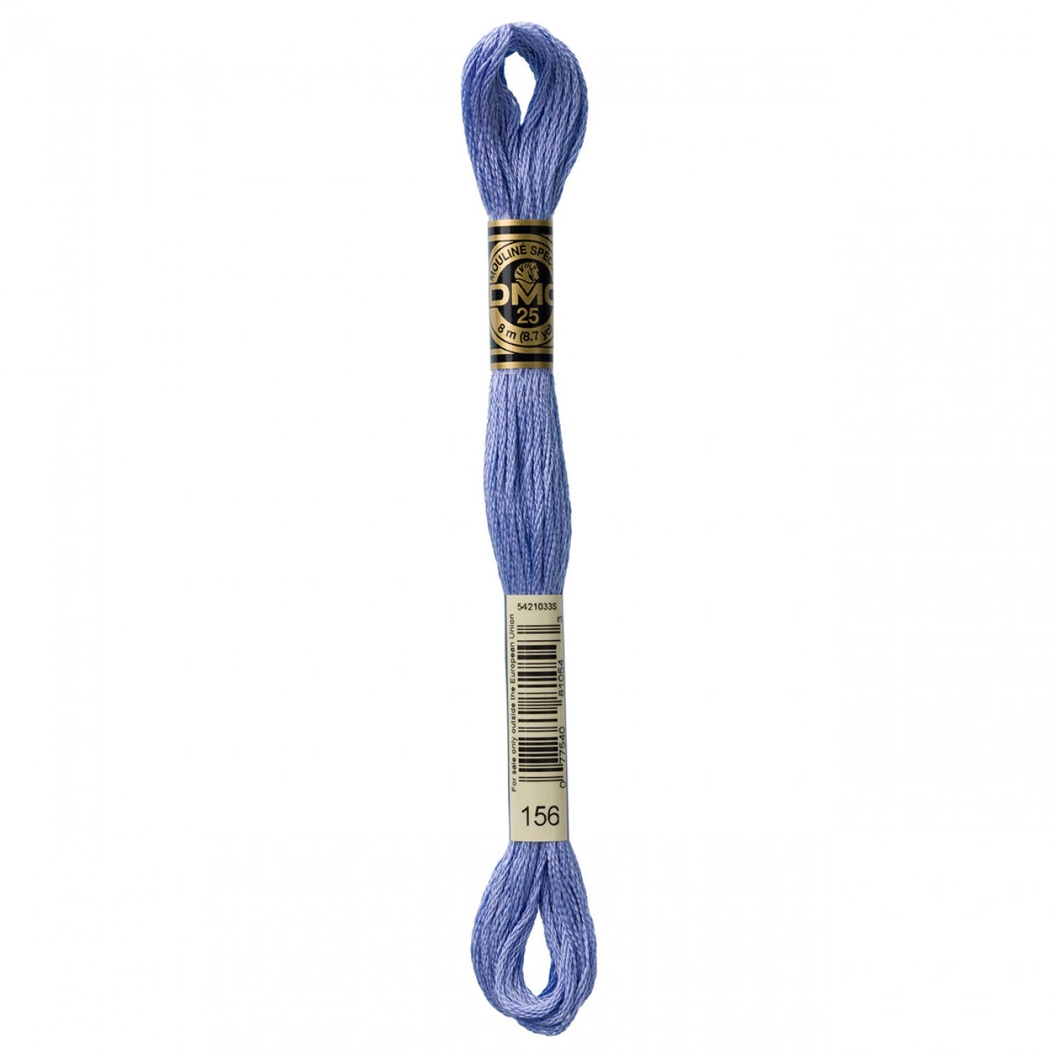 DMC 6-Strand Embroidery Floss 156 Med Lt Blue Violet (4819707854893)