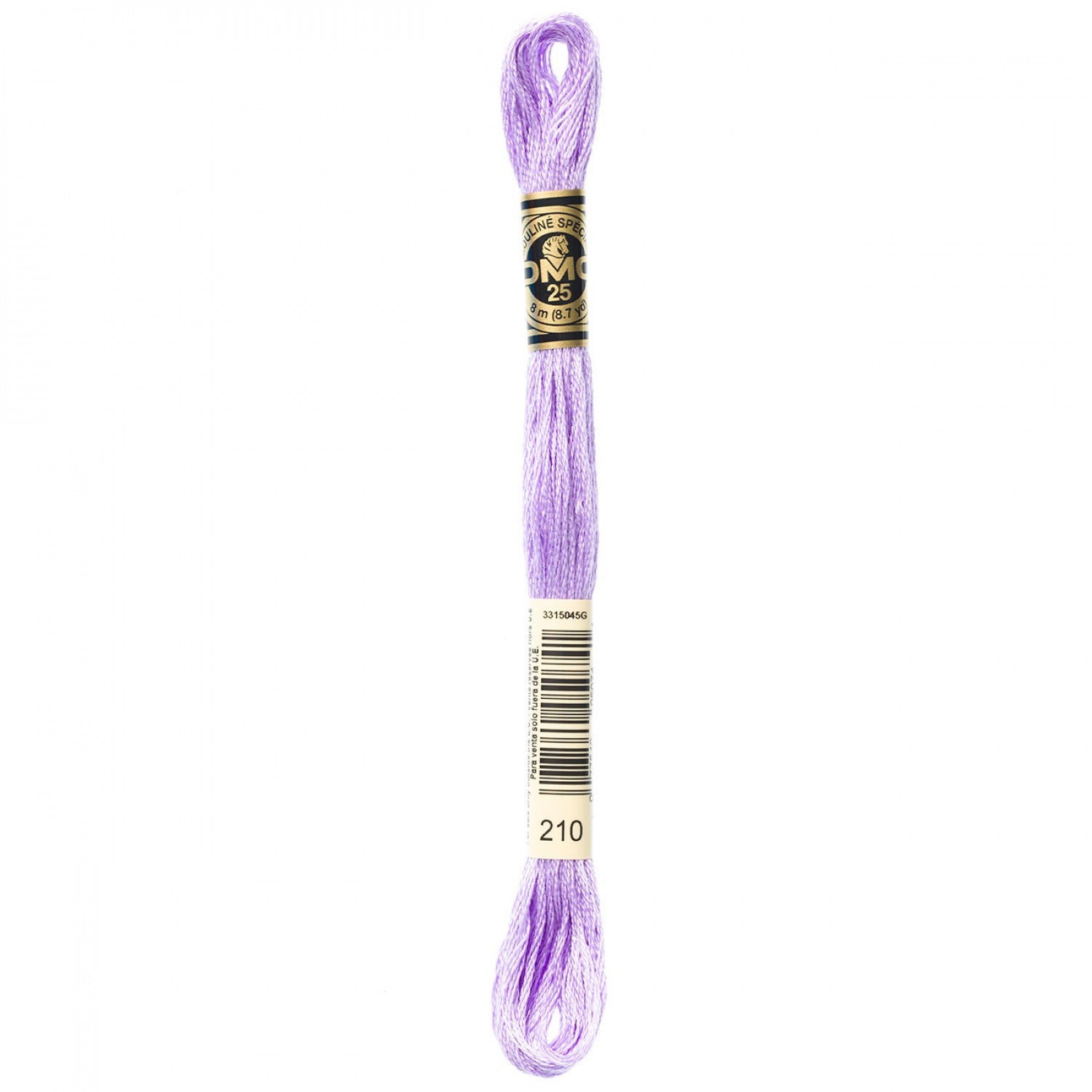 DMC 6-Strand Embroidery Floss 210 Med Lavender (5321335799973)