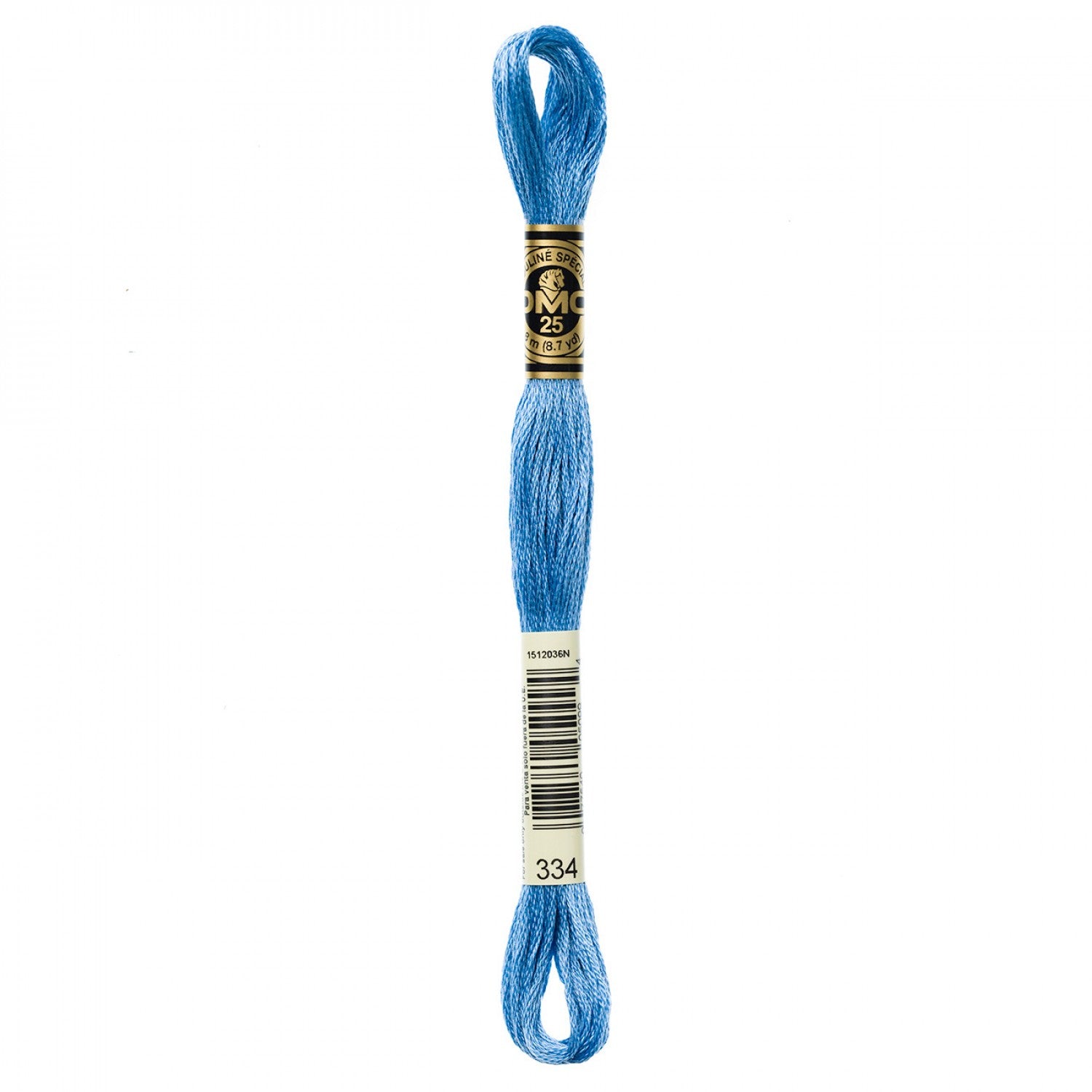 DMC 6-Strand Embroidery Floss 334 Med Baby Blue (5243734982821)