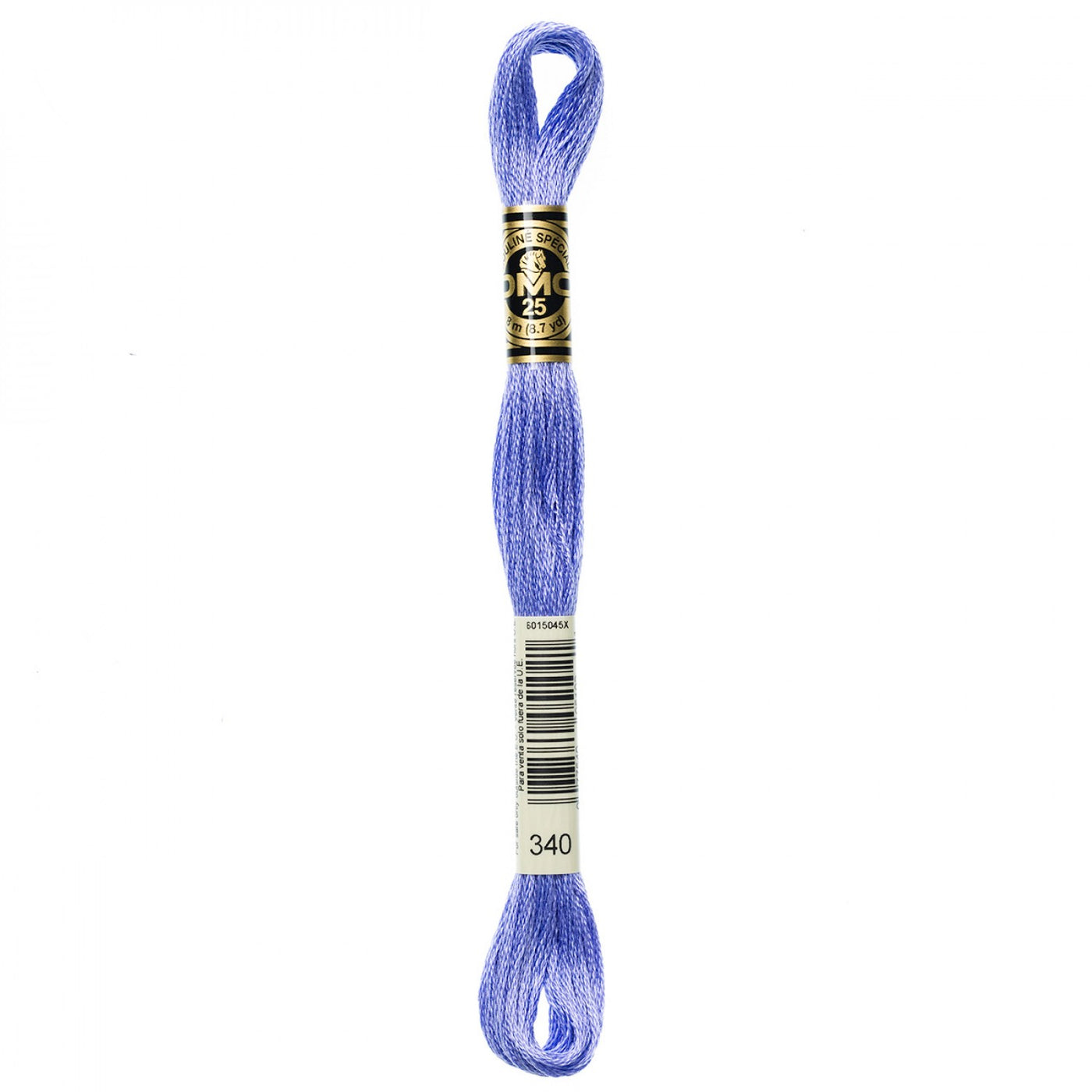 DMC 6-Strand Embroidery Floss 340 Med Blue Violet (5786230980773)