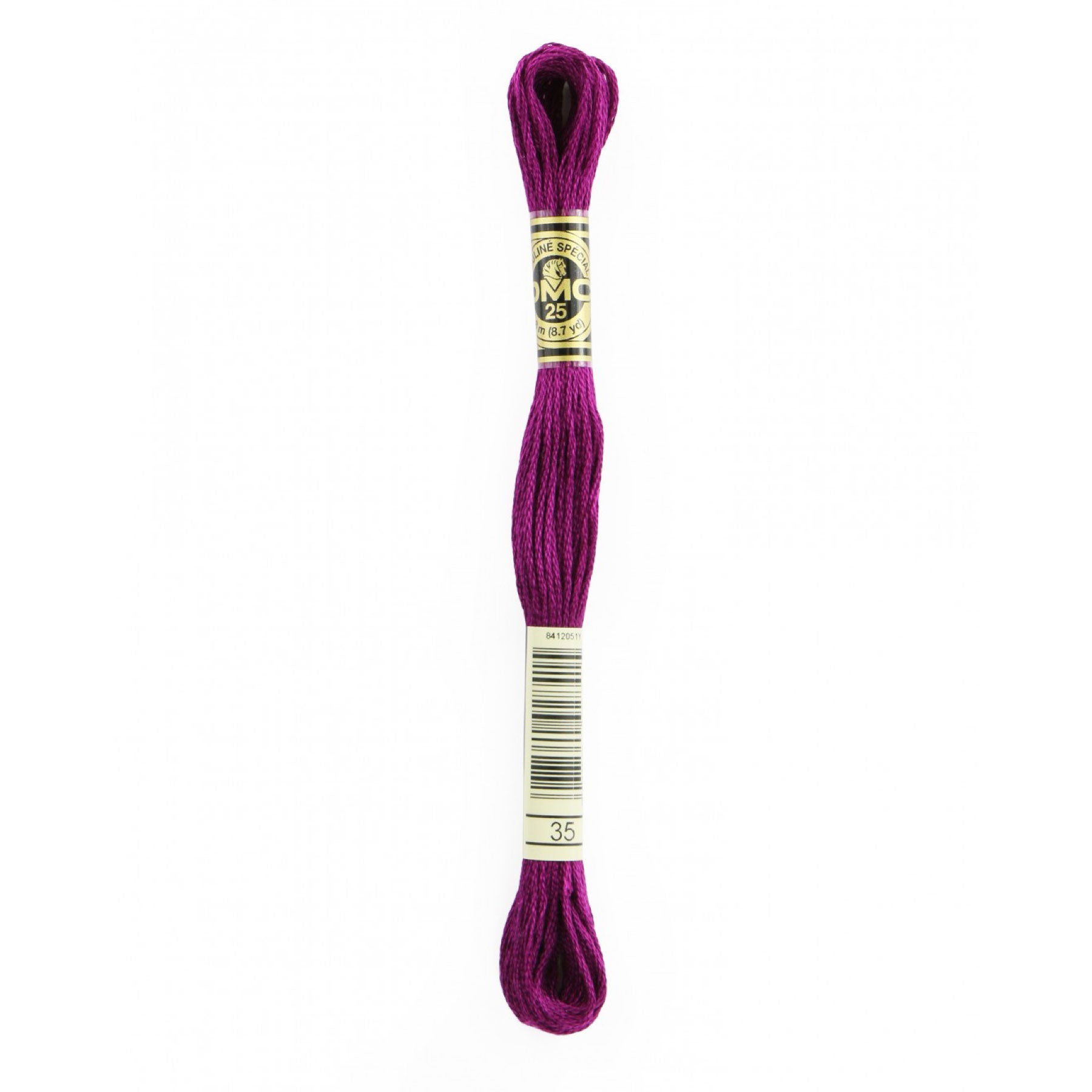 DMC 6-Strand Embroidery Floss 35 Very Dark Fuchsia (5821331407013)