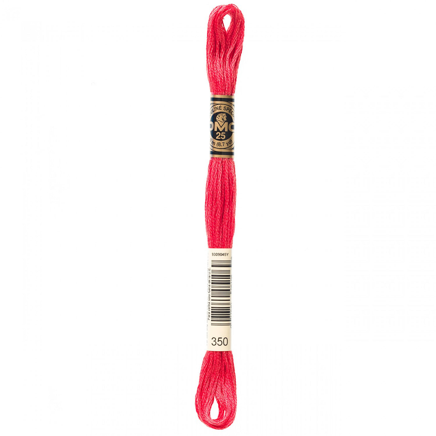 6-Strand Embroidery Floss 350 Med Coral (4507947040813)