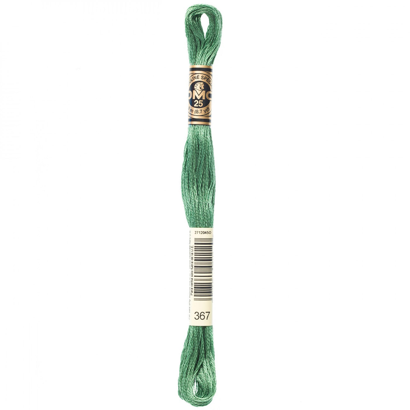 6-Strand Embroidery Floss 367 Dk Pistachio Green