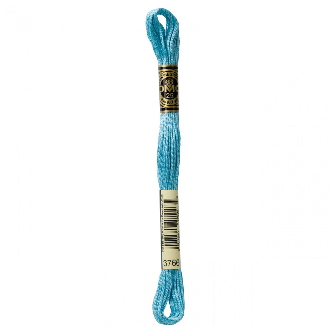 6-Strand Embroidery Floss 3766 Lt Peacock Blue (4508035088429)