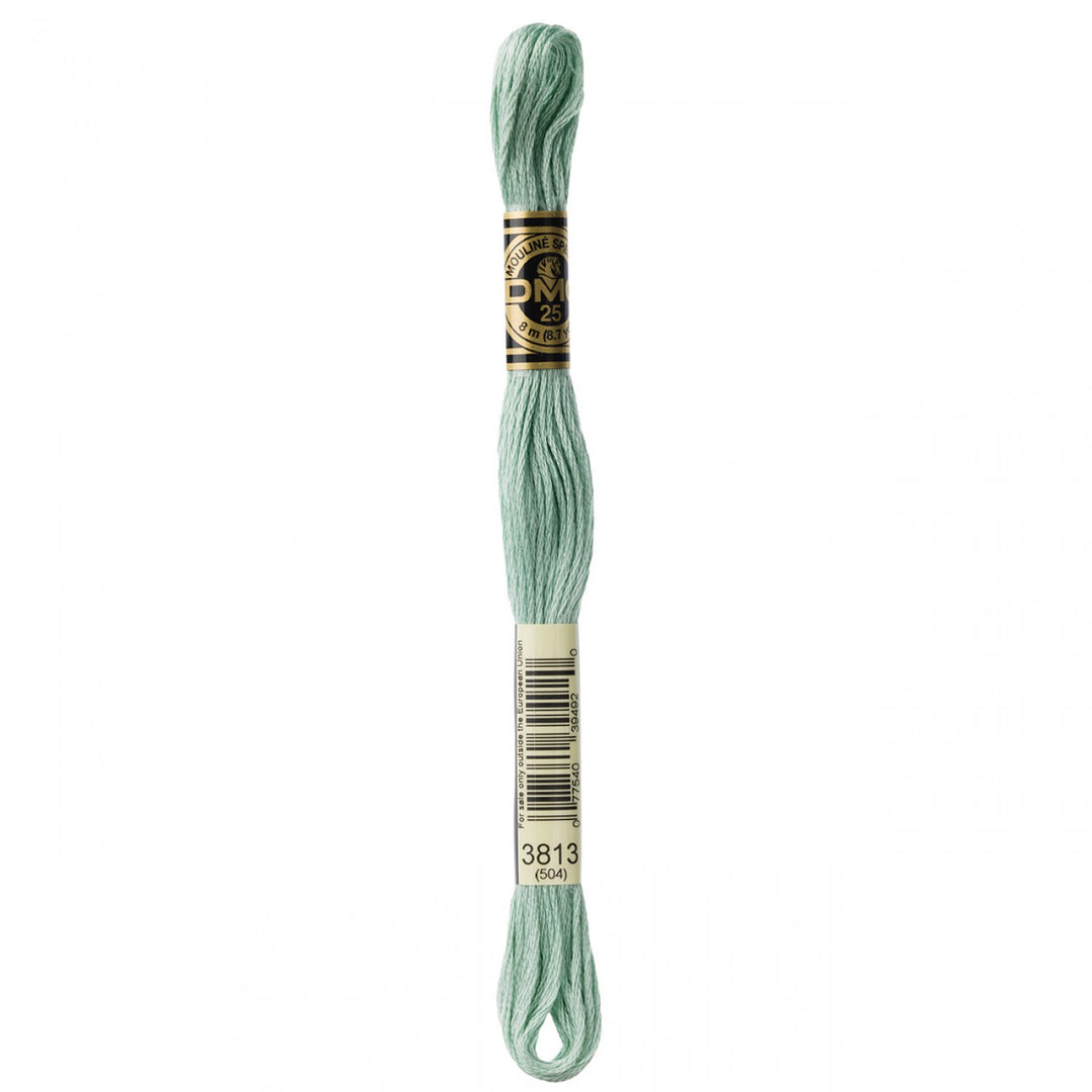 6-Strand Embroidery Floss 3813 Lt Blue Green