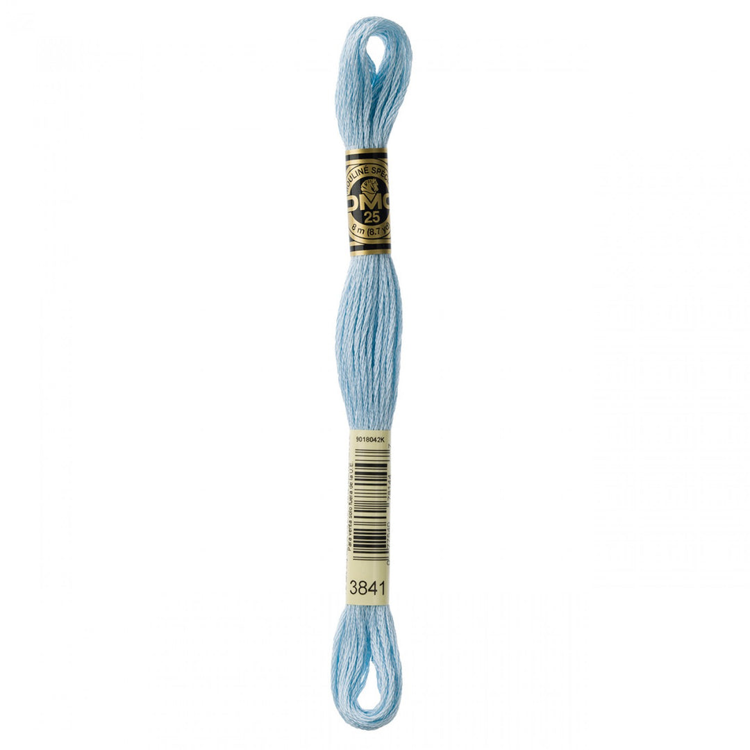 DMC 6-Strand Embroidery Floss 3841 Pale Baby Blue (5273281560741)