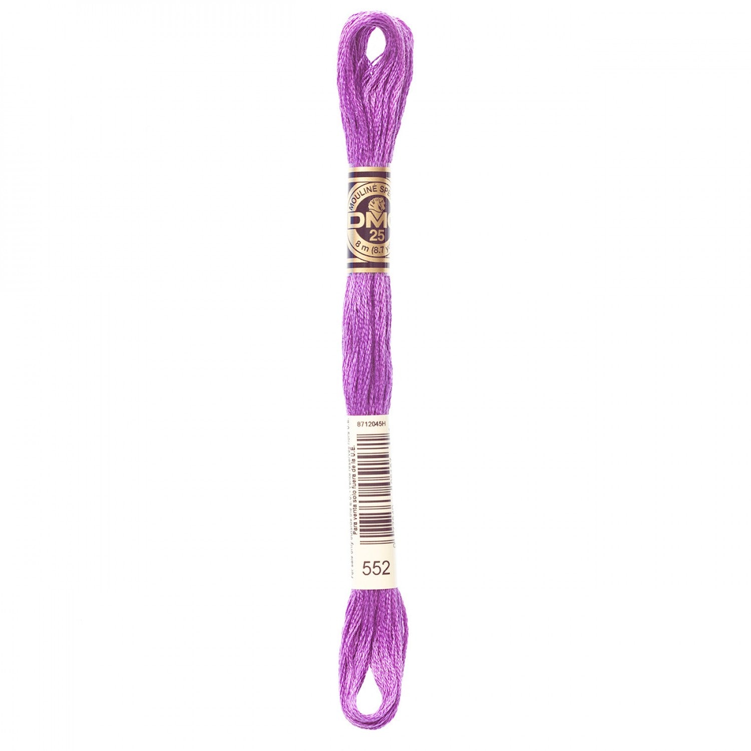 DMC 6-Strand Embroidery Floss 552 Violet (6635054203045)