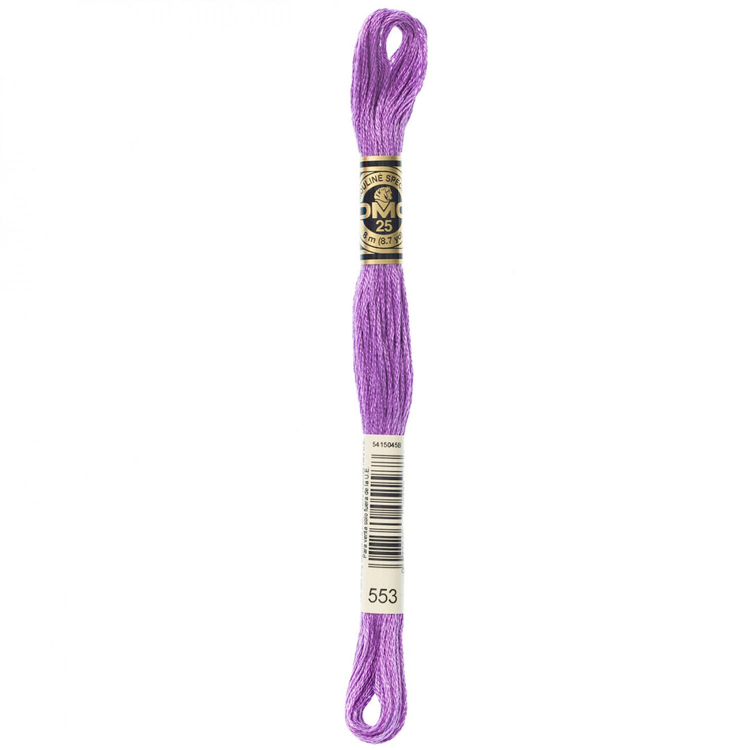 6-Strand Embroidery Floss 553 Violet (6671890677925)