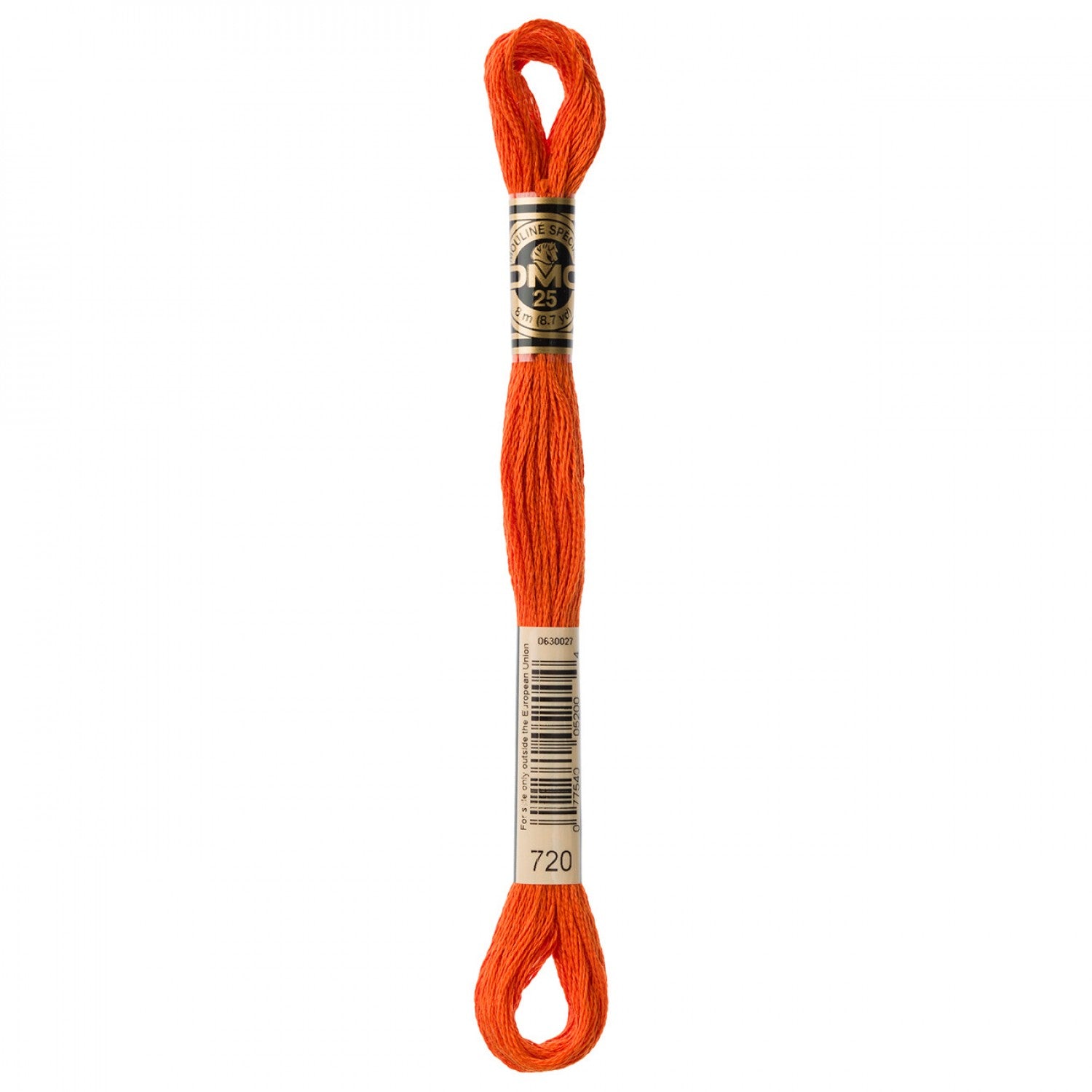 DMC 6-Strand Embroidery Floss 720 Dk Orange Spice (4813817544749)