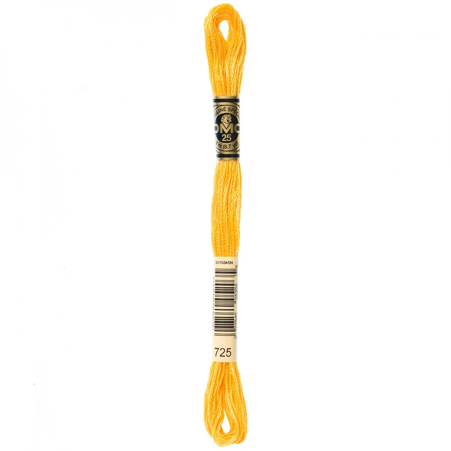 6-Strand Embroidery Floss 725 Med Lt Topaz (4813824262189)