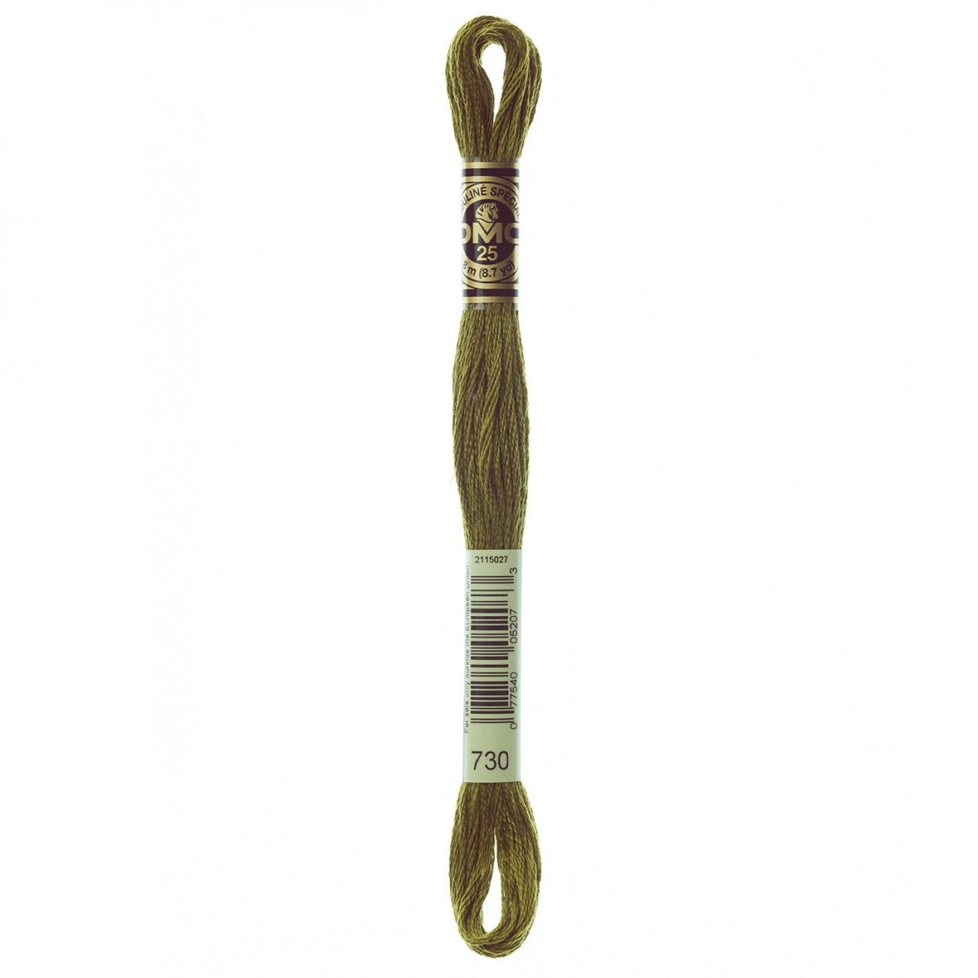Strand Embroidery Floss 730 Very Dark Olive Green (6732895125669)