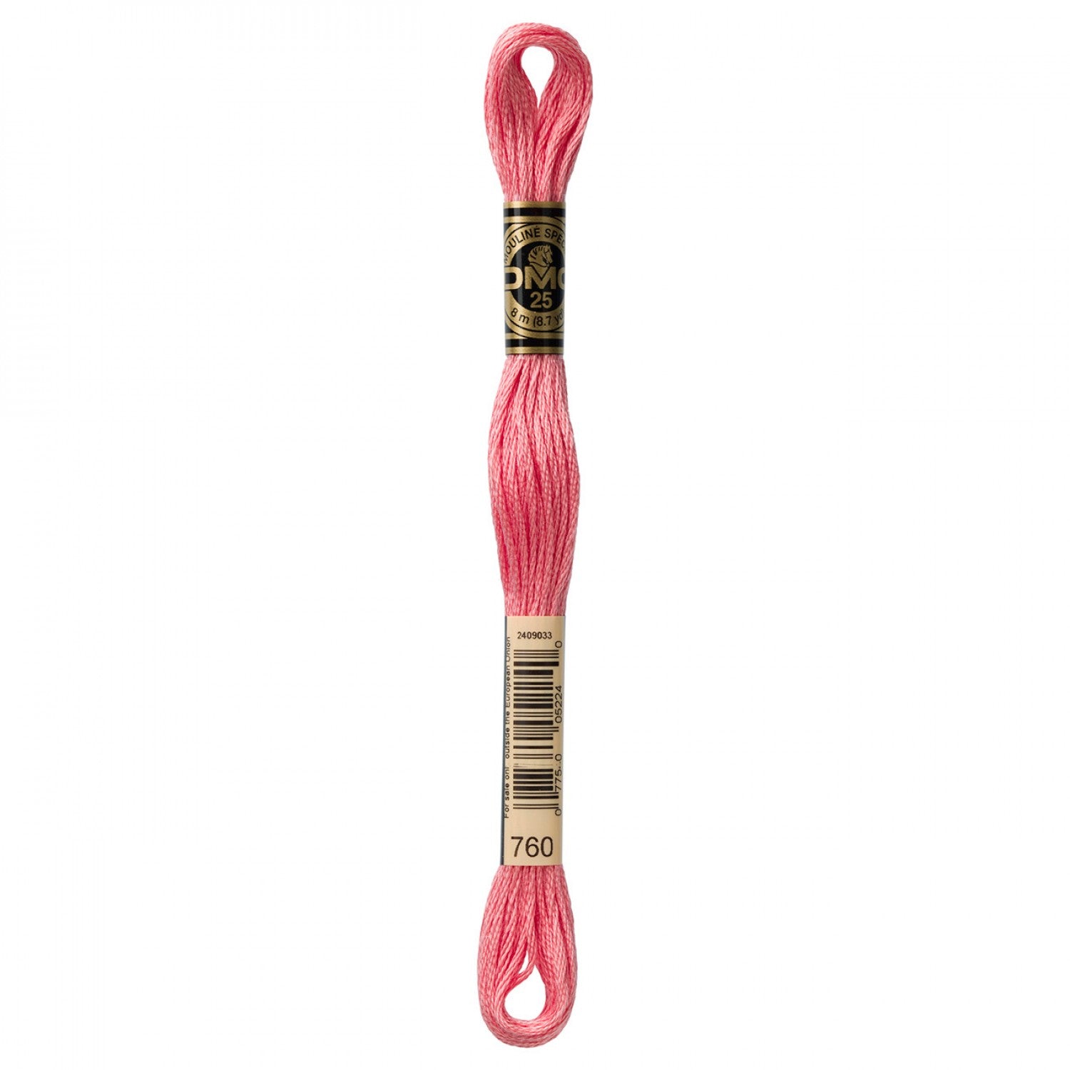 DMC 6-Strand Embroidery Floss 760 Salmon (4519297220653)