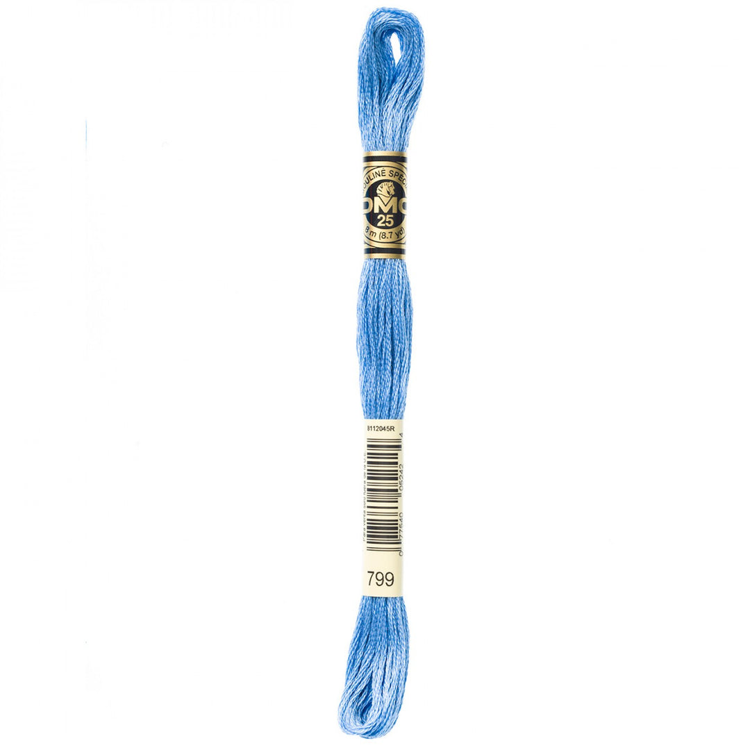 6-Strand Embroidery Floss 799 Medium Delft Blue (6675782959269)
