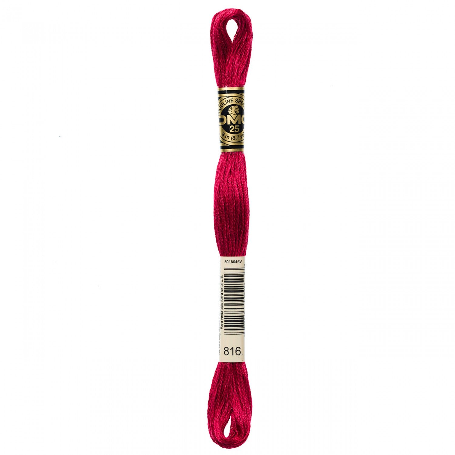 DMC 6-Strand Embroidery Floss 816 Garnet (4814088929325)