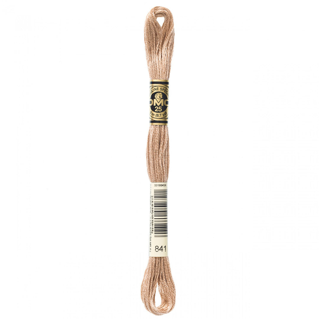 6-Strand Embroidery Floss 842 Very Lt Beige Brown (4519382679597)