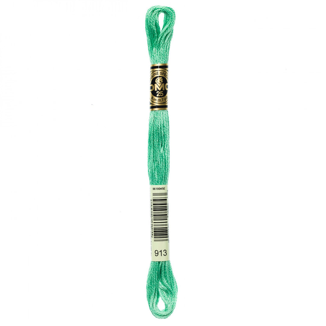 6-Strand Embroidery Floss 913 Med Nile Green (4519404109869)