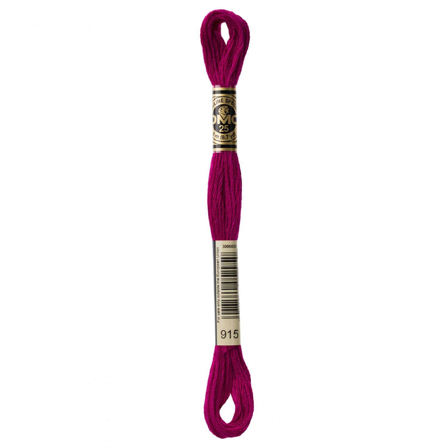 6-Strand Embroidery Floss 915 Dk Plum (4668884156461)