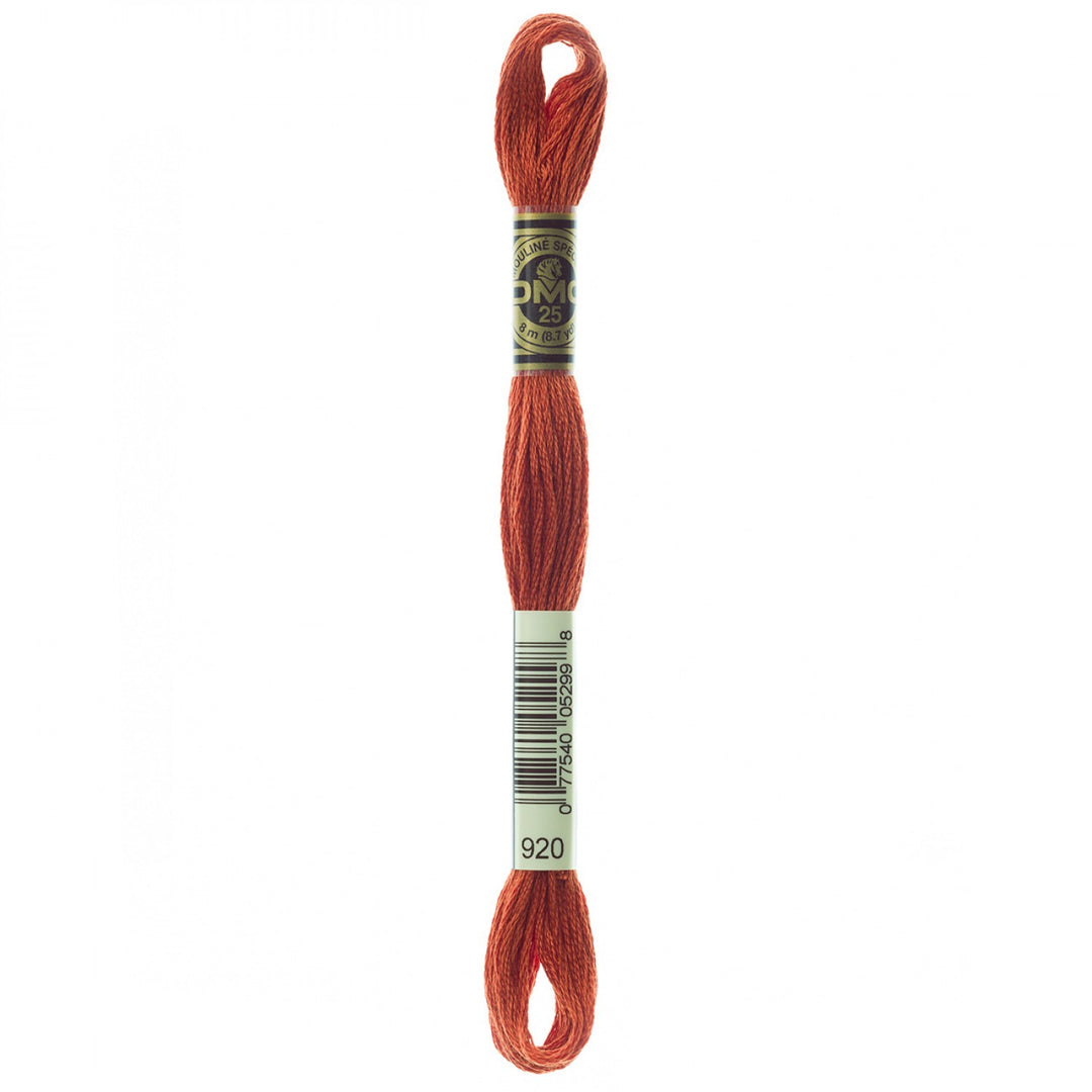 6-Strand Embroidery Floss 920 Med Copper (5825751777445)
