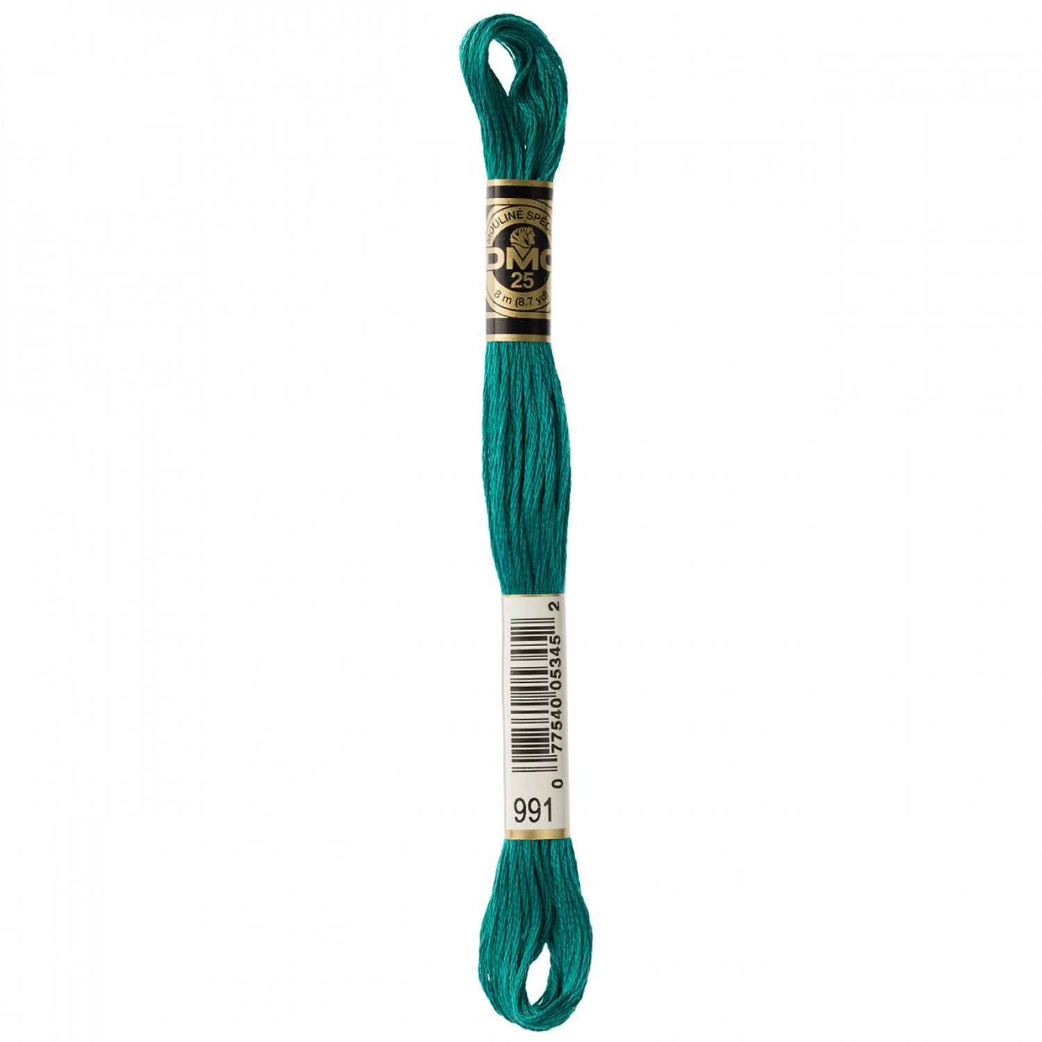 DMC 6-Strand Embroidery Floss 991 Dk Aquamarine (4814094794797)