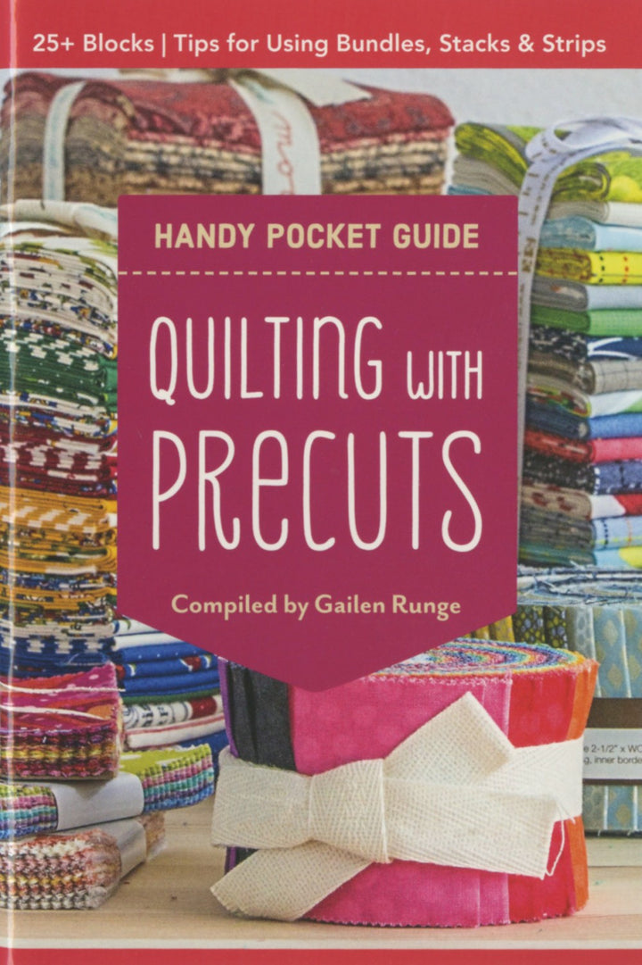 Quilting with Precuts Handy Pocket Guide (Softcover) (5866528178341)