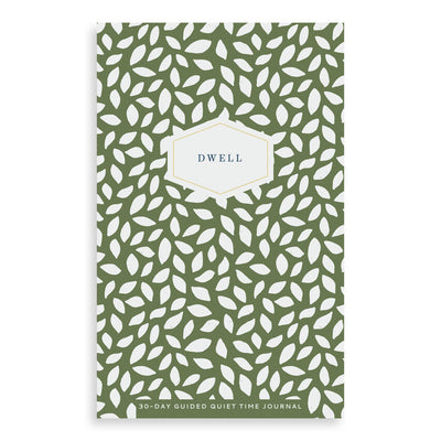 Dwell Prayer Journal Olive Leaf