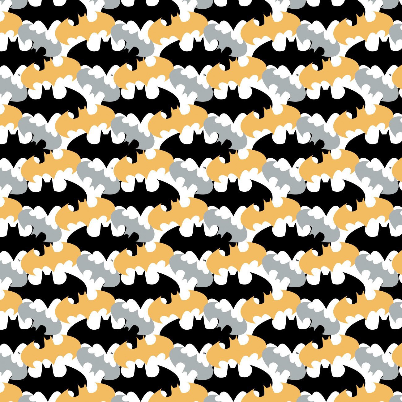 Camelot FabricsYoung DC Fabric Batman Retro Camo MultiFabric