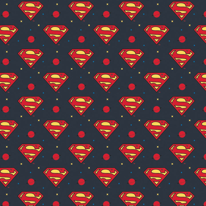 Young DC Justice League Jr Superman Logo Indigo