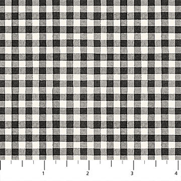 Homegrown Happiness Gingham Black