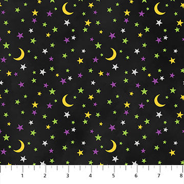 Gnomes Night Out Stars Black