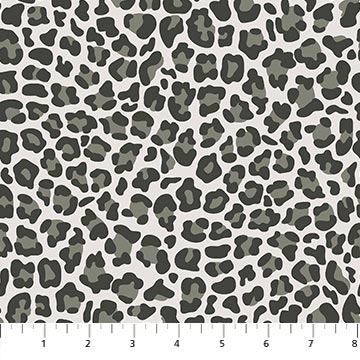 Baby Safari  Leopard Print Grey